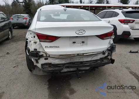 2018 Hyundai Elantra Sel из США, поврежденный, VIN 5NPD84LF1JH215649